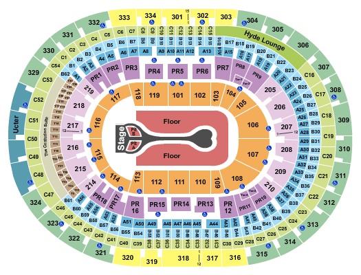 Crypto.com Arena Benson Boone Seating Chart